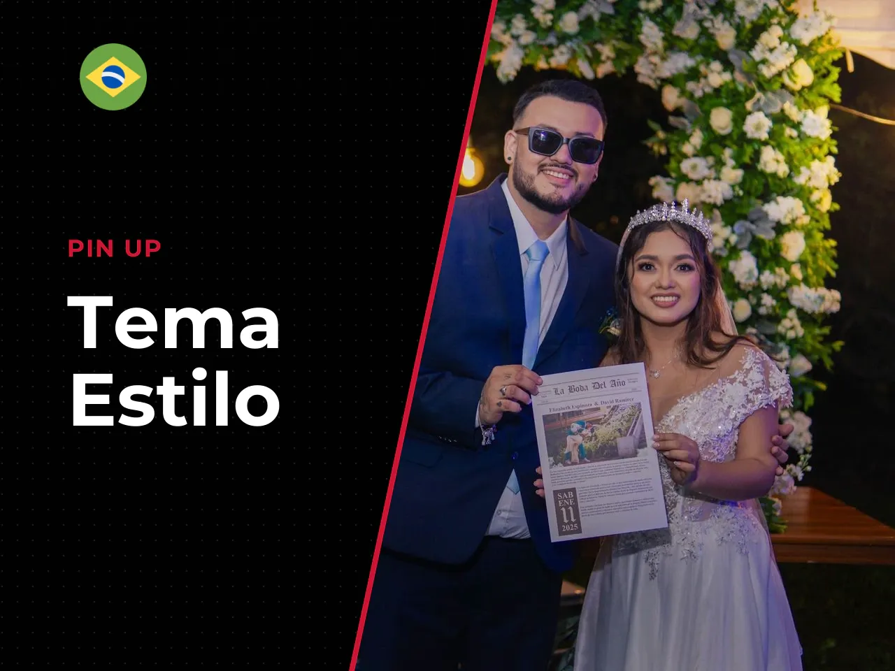 Tema, estilo visual e experiência geral de jogo. A temática aborda a festividade de um casamento chinês tradicional, utilizando cores quentes, predominantemente vermelho e dourado (gold). O cenário ap