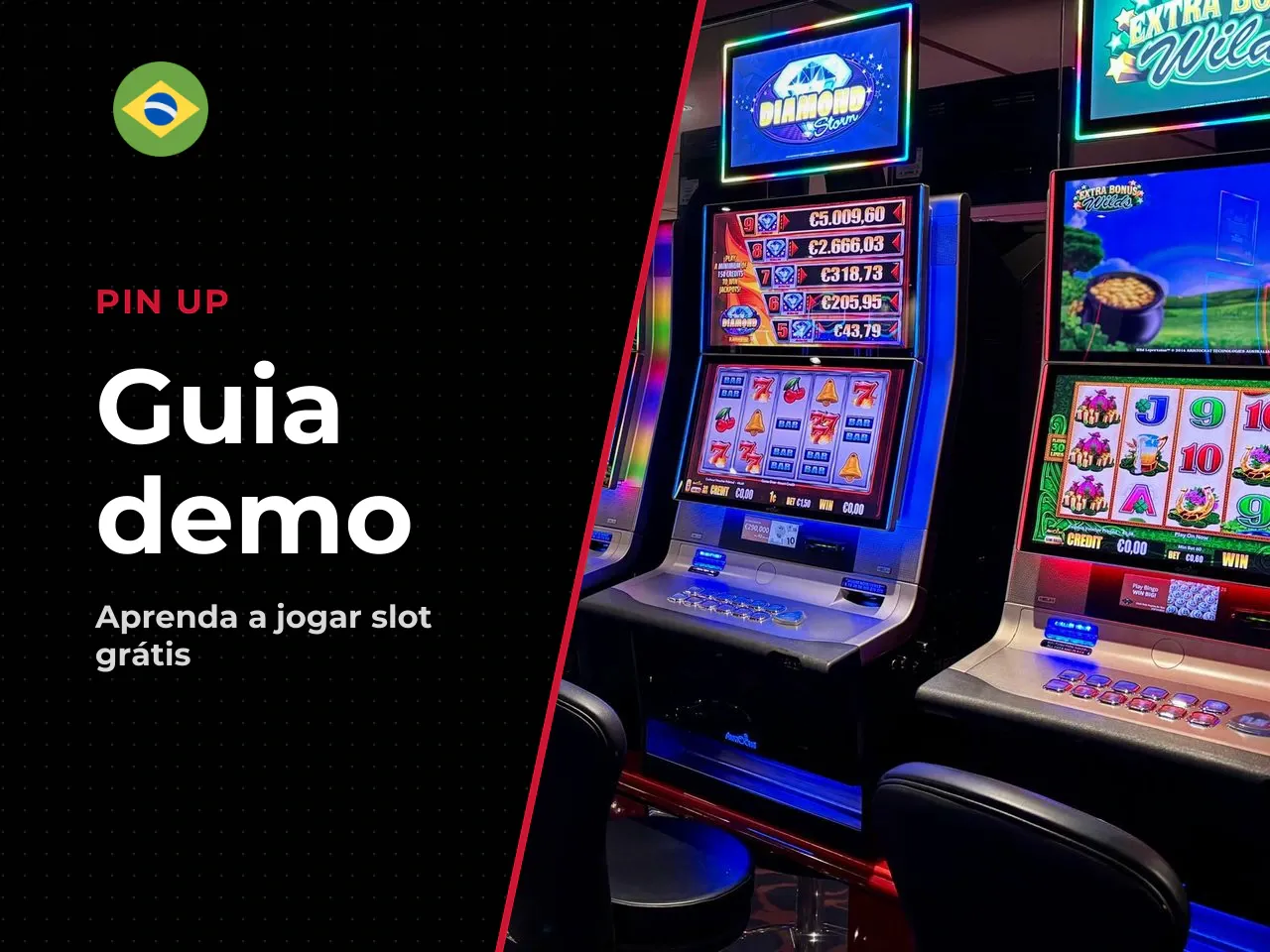 Roteiro passo a passo para o primeiro lançamento do demo. Acesse a versão demo diretamente no navegador do seu dispositivo. Localize a roda de valores na base da tela. Aumente ou reduza a aposta fictí